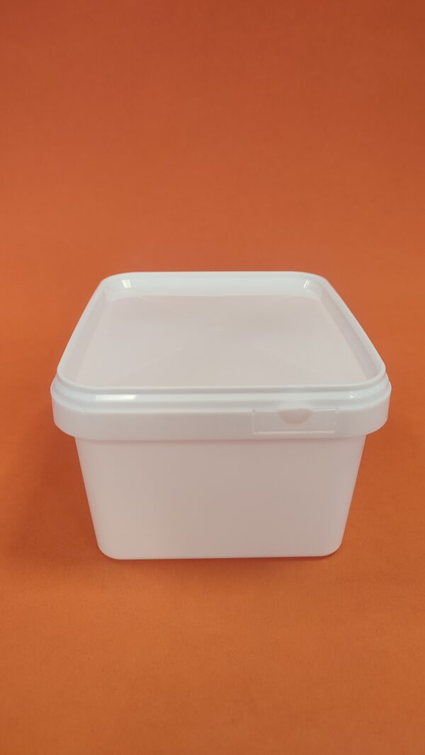 Posuda za hranu plastična 1L četvrtasta - Image 2